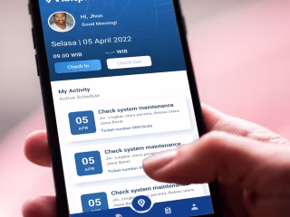 Mobile UI VisitPro