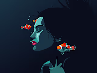 "Amphiprion Ocellaris" - Daily art, NFT art