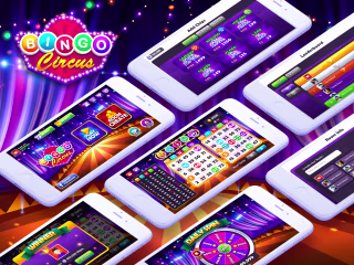 Bingo Circus - Game UI Design