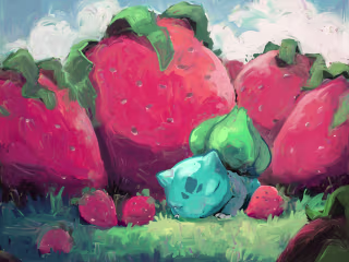 Bulbasaur Painting