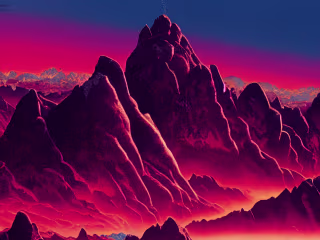 Landscapes & Backgrounds • [AI Art Illustration]