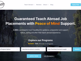 UI/UX Design & WordPress Development: TravelBud.com