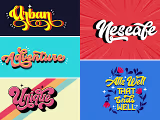 Typography Logos