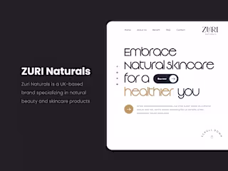 Zuri Naturals Website