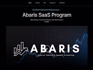 Website Design for Abaris | SaaS Program