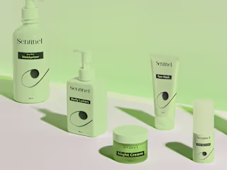 Sentinel- skincare branding