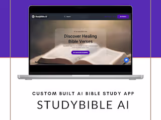 StudyBible AI App (Bubble x Make.com)
