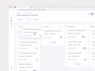 Kanban Board for Launchpad