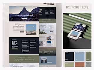 Travel Business Website | Framer Dev + Custom Component