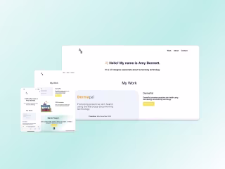 A portfolio site created using HTML,CSS, and JavaScript