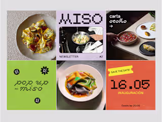 Branding: MISO, vegan restaurant