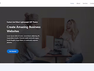 Business website