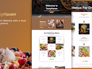 Tasty Haven Restaurant & Food Ordering Website