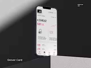 Helping Grover, a German unicorn, elevate their app UI