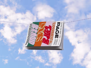 Page Magazine Cover Design