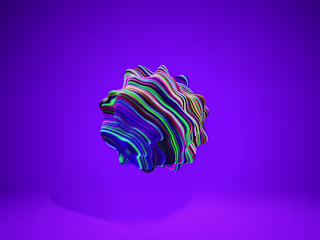 Abstract 3D - Morphing effect
