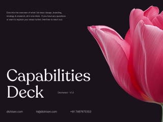 Capabilities Deck 