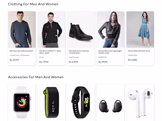 E-commerce website