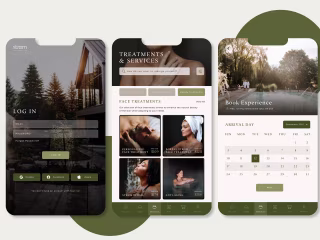 Spa App Design