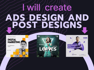 Ads and Post Design for Social Media