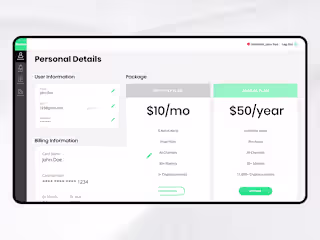 Coinspy –  Cryptocurrency Web App (Dashboard)