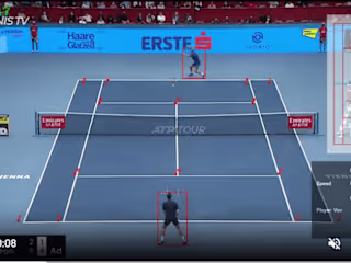 Tennis Video Analysis using PyTorch and YOLO 