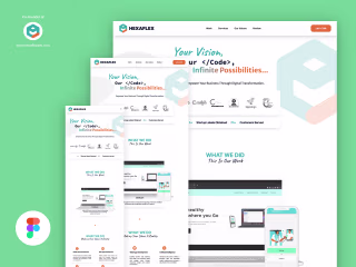 Responsive Design for HexaFlex development company
