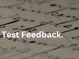 Student Test Report