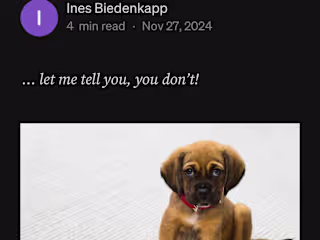 Blog post | The surprises of a puppy