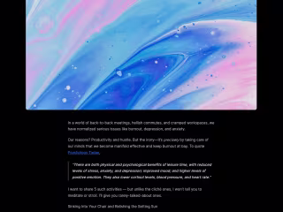 Professional Blog Website