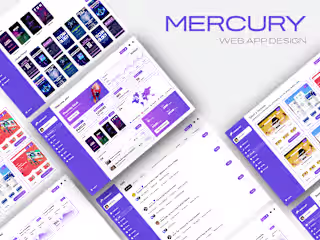 Mercury Web App - Figma 