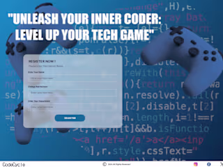 Landing Page design with 3D elements to engage users