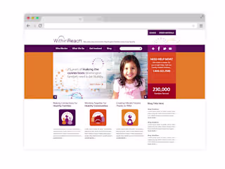 Within Reach Website — Stacy Hsu