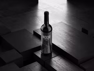 "NOOR" Red Wine Design : Behance