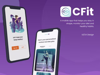 CFit - Workout and Diet Program App