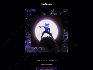 badkuzu homepage + webshop