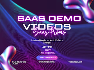 Create Saas Demo Video to explain how to use your Saas Product