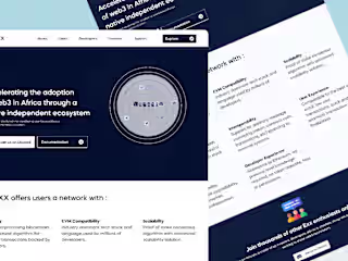 EXX Landing Page
