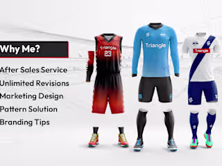 Sublimation Jerseys or merchandise Design