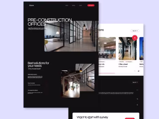 blaze — web design concept