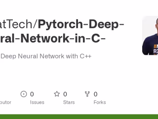 Pytorch Deep Neural Network with C++