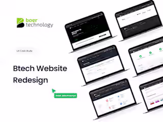Btech Website Redesign