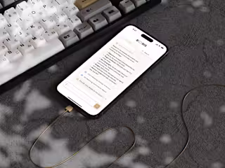 UX/UI design for AI product