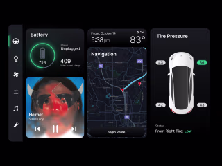 Car Dashboard: UX/UI