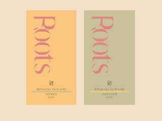 Roots Hair Care - Branding and Visual Identity