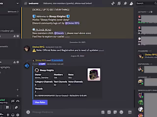 Community Management: Sleepy Knights