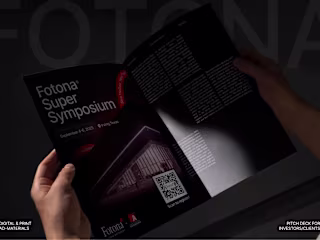 Fotona – B2B Sales Deck & Conference Print Materials
