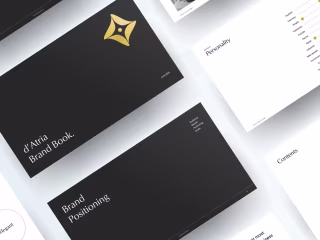Brand Strategy + Design: d'Atria