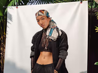 Harper Bazaar Article "Hayati Azis"