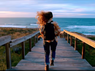 Travel video editing using only stock footage.